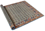 5x6 Green and Blue Traditional Rug