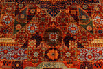 12x19 Rust and Green Anatolian Traditional Rug