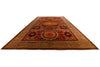 12x19 Rust and Green Anatolian Traditional Rug