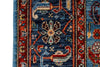 6x9 Blue and Navy Anatolian Traditional Rug