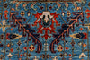 6x9 Blue and Navy Anatolian Traditional Rug