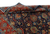 6x9 Navy and Red Anatolian Traditional Rug