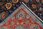 6x9 Navy and Red Anatolian Traditional Rug