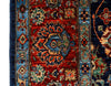 6x9 Navy and Red Anatolian Traditional Rug