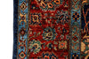 6x9 Navy and Red Anatolian Traditional Rug