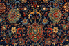 6x9 Navy and Red Anatolian Traditional Rug
