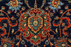 6x9 Navy and Red Anatolian Traditional Rug