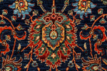 6x9 Navy and Red Anatolian Traditional Rug