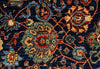 6x9 Navy and Red Anatolian Traditional Rug