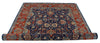6x9 Navy and Red Anatolian Traditional Rug