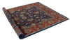 6x9 Navy and Red Anatolian Traditional Rug