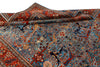 6x9 Blue and Rust Anatolian Traditional Rug