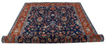 6x9 Blue and Red Anatolian Traditional Rug