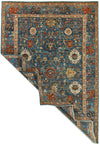 6x9 Blue and Multicolor Anatolian Traditional Rug