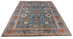 6x9 Blue and Multicolor Anatolian Traditional Rug