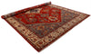 9x12 Red and Ivory Anatolian Traditional Rug