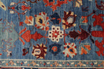 9x12 Blue and Navy Traditional Rug