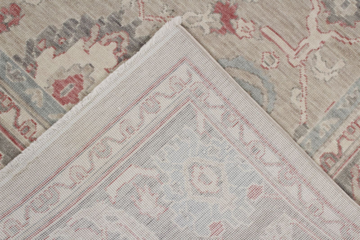 6x10 Blue and Beige Turkish Traditional Rug