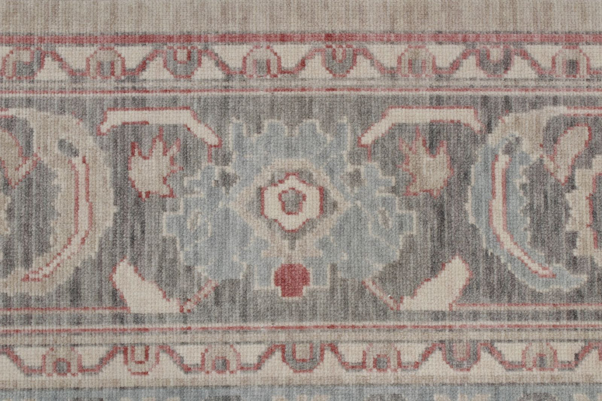 6x10 Blue and Beige Turkish Traditional Rug
