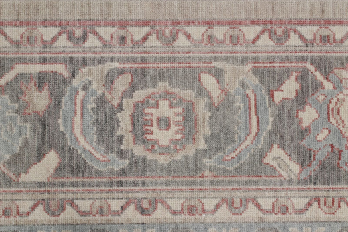6x10 Blue and Beige Turkish Traditional Rug