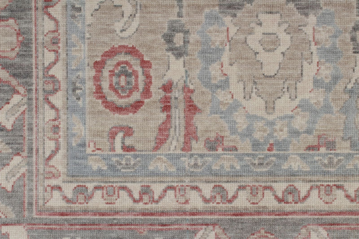 6x10 Blue and Beige Turkish Traditional Rug