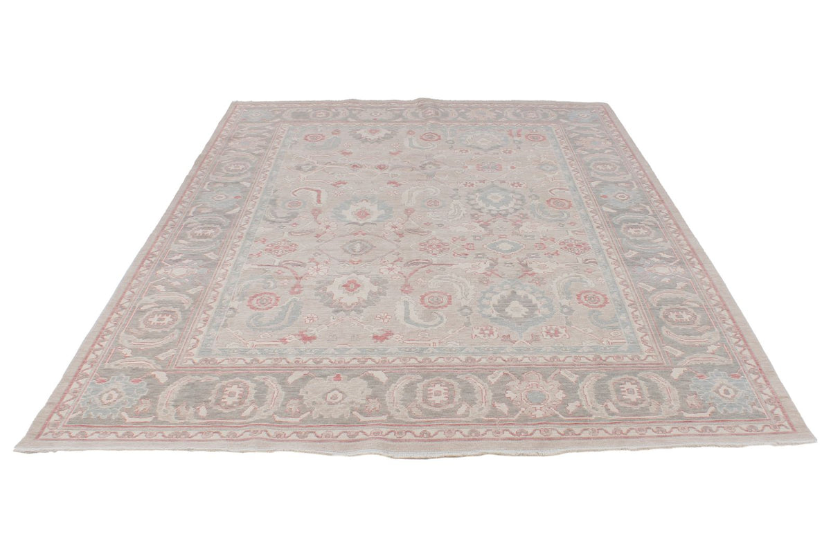 6x10 Blue and Beige Turkish Traditional Rug