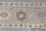 3x10 Blue and Beige Turkish Traditional Runner