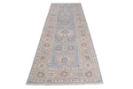 3x10 Blue and Beige Turkish Traditional Runner