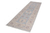 3x10 Blue and Beige Turkish Traditional Runner