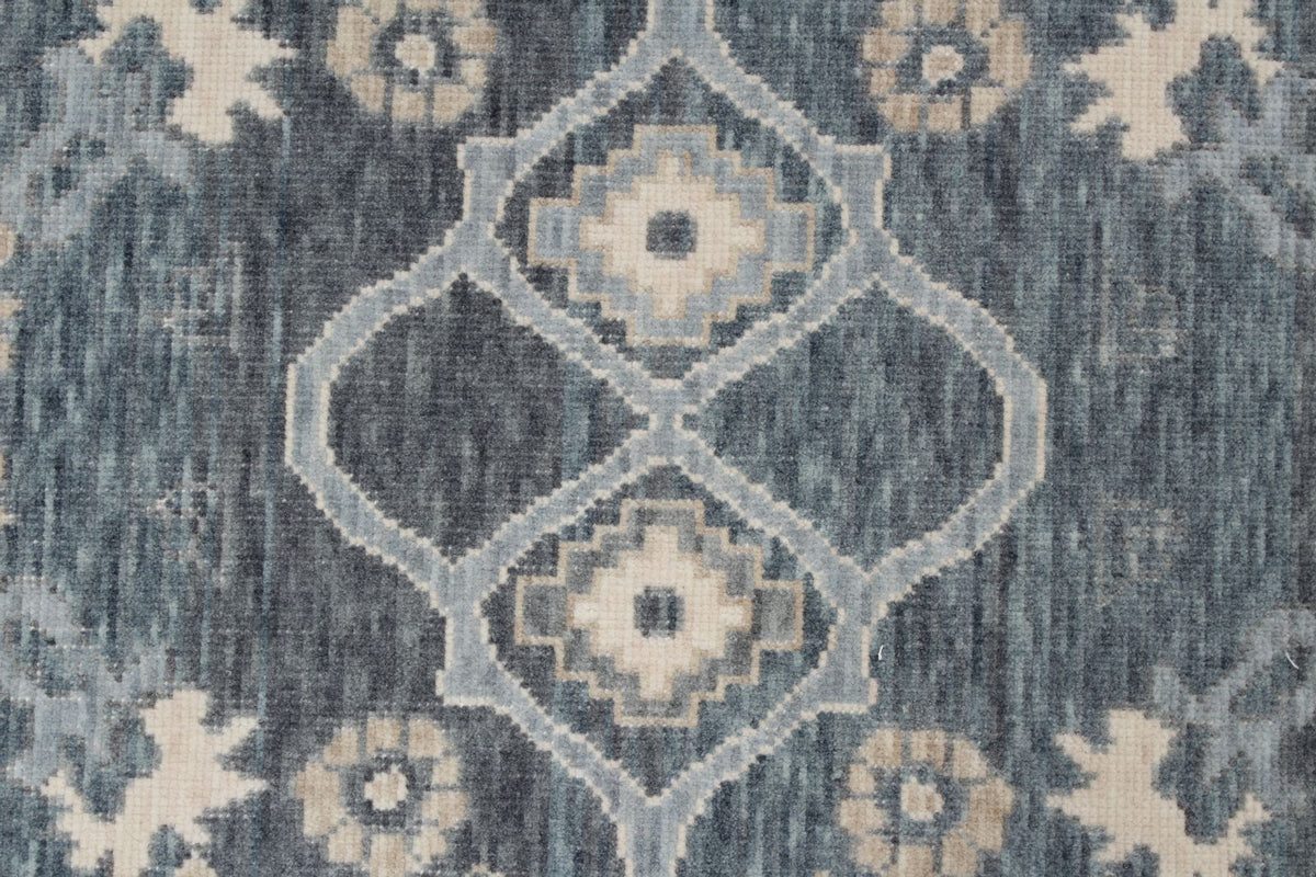 3x10 Gray and Beige Turkish Traditional Runner