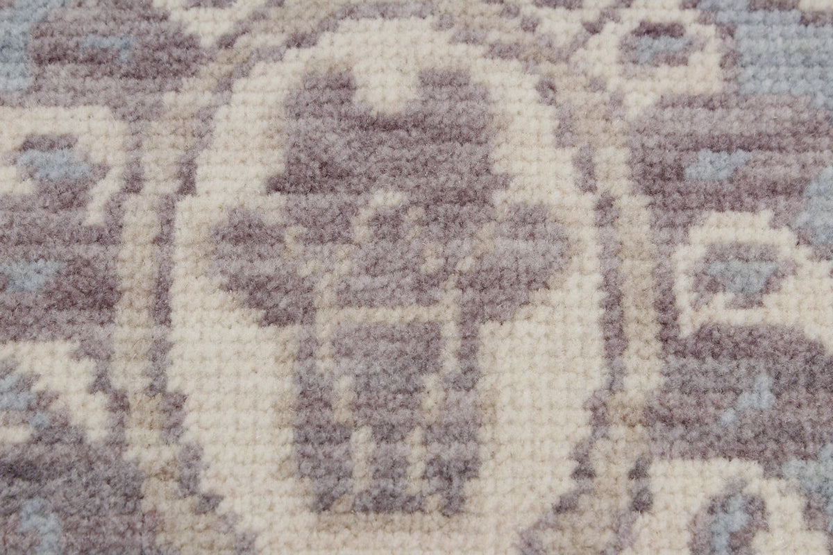 3x10 Blue and Beige Turkish Traditional Runner