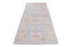 3x10 Blue and Beige Turkish Traditional Runner