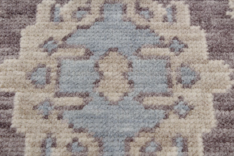 3x11 Beige and Blue Turkish Traditional Runner