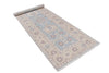 3x11 Beige and Blue Turkish Traditional Runner