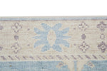 2x3 Blue and Beige Turkish Traditional Rug