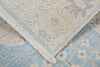 2x3 Blue and Beige Turkish Traditional Rug