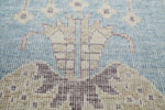 2x3 Blue and Beige Turkish Traditional Rug