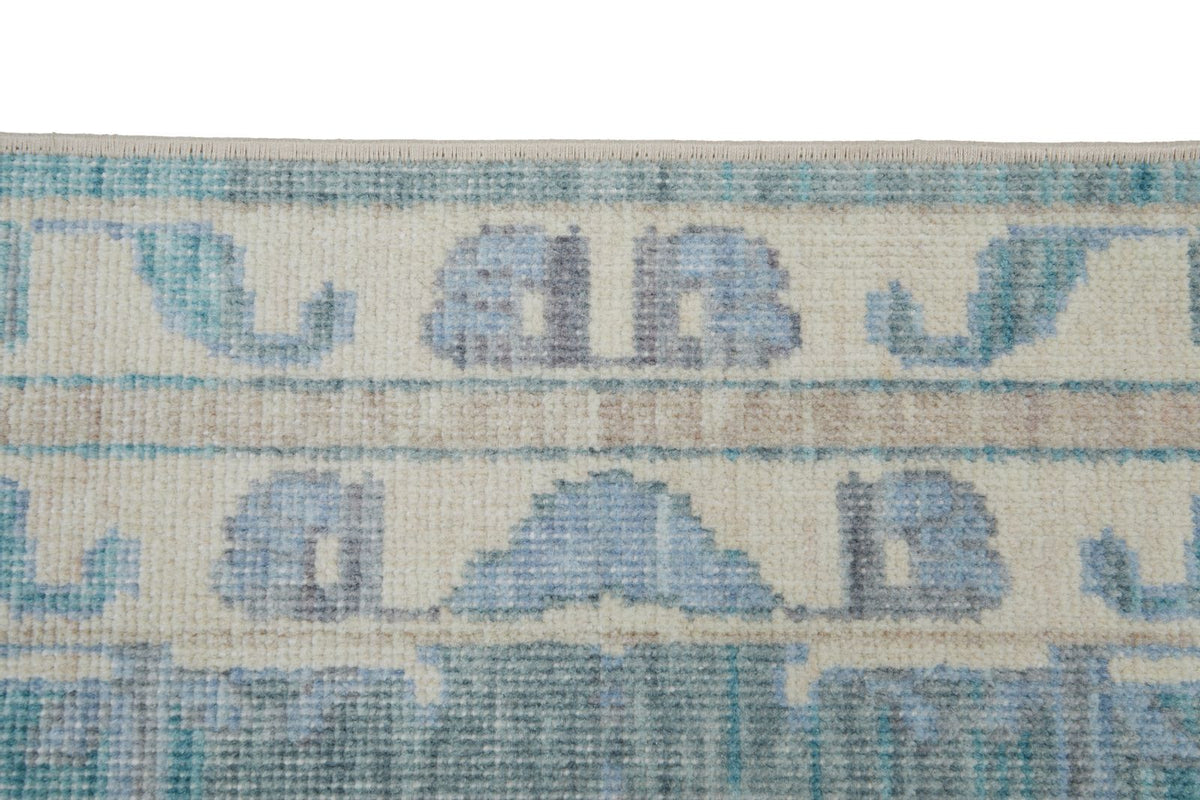 2x3 Gray and Ivory Turkish Traditional Rug