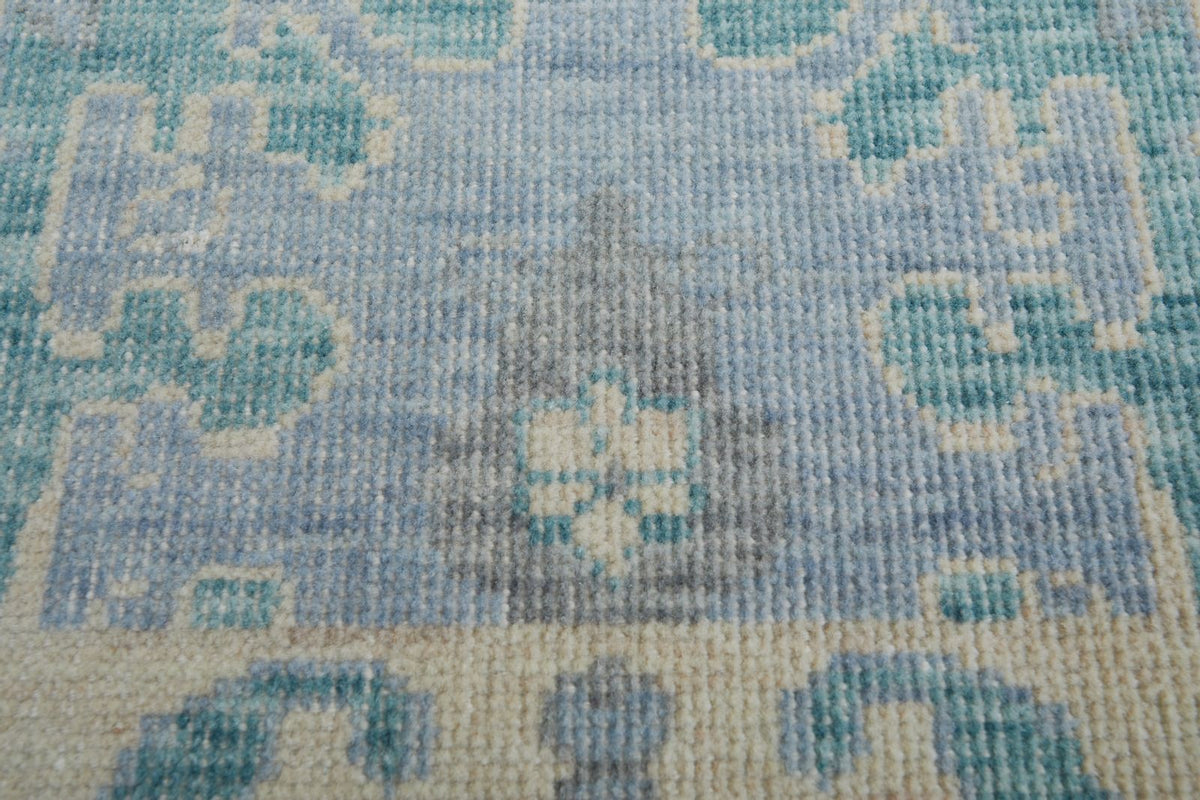 2x3 Gray and Ivory Turkish Traditional Rug
