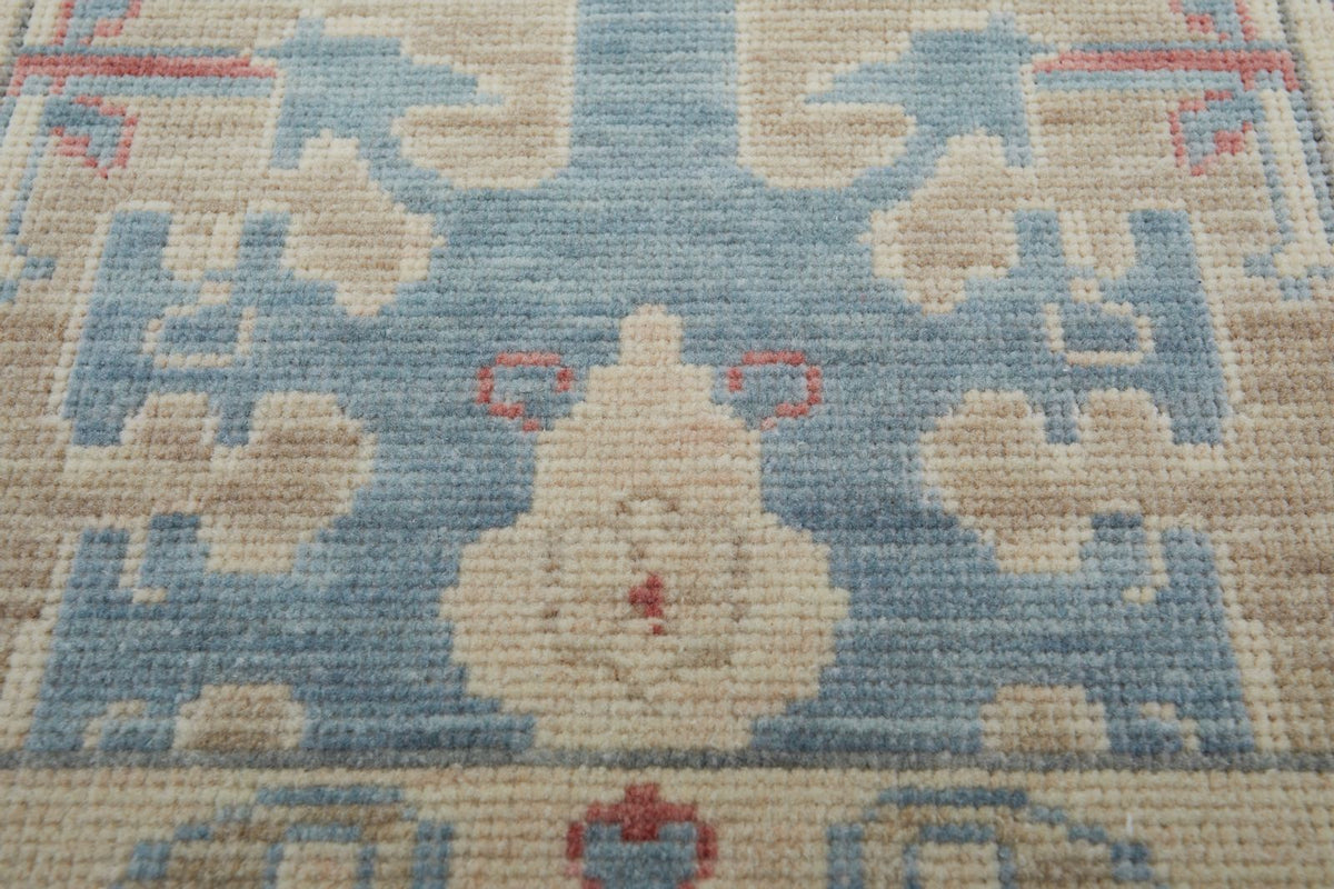 2x3 Brown and Beige Turkish Traditional Rug
