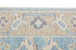 2x3 Blue and Beige Turkish Traditional Rug