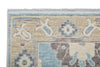 2x3 Blue and Beige Turkish Traditional Rug