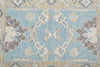 2x3 Blue and Beige Turkish Traditional Rug