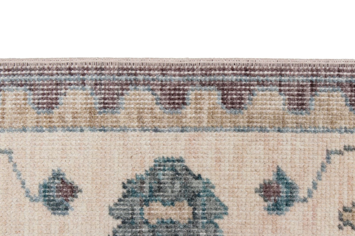 3x10 Purple and Ivory Turkish Traditional Runner