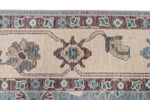 3x11 Blue and Ivory Turkish Traditional Runner