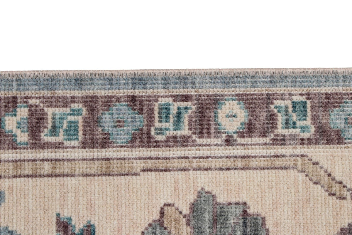 3x11 Blue and Ivory Turkish Traditional Runner