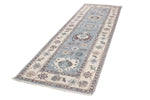 3x11 Blue and Ivory Turkish Traditional Runner