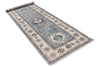 3x11 Blue and Ivory Turkish Traditional Runner