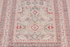 3x9 Beige and Brown Turkish Traditional Runner