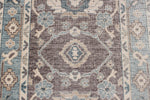 3x10 Gray and Blue Turkish Traditional Runner